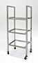 All-welded stand for use with Series 100 SS Desiccators  |  1610-39 displayed