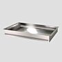 304 Stainless steel solid-bottom tray with extra depth for desiccators 21.3" W x 14.5" D x 2.6" H  |  1977-04 displayed