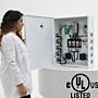 Industrial control panel is UL listed for compliance with OSHA and local AHJ (Authorities Having Jurisdiction)  |  6600-29-M displayed