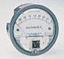 The MAGNEHILIC® gauge measures and displays pressures; range of model shown: 0 - 1" WC  |  2625-30 displayed