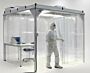 Cleanroom Strip Curtains and Panels shown on Terra’s Softwall Cleanroom