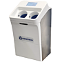 CleanTech EVO Wall Automated Handwashing Station by Meritech removes more than 99% of dangerous pathogens in 12 seconds; #CT-EVO-W includes hygiene solution  |  1017-61 displayed