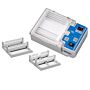 myGel Mini includes gel box, safety lid, 6 gel trays, casting stands and 2 double-sided combs  |  2830-00 displayed