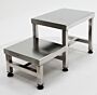 Stainless Steel Dual Level Gowning Bench  |  1530-35 displayed