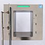 Rounded corners and lipless edge simplifies cleaning and maximizes clearance in CleanMount Smart Pass throughs  |  2635-10B-2-316 displayed
