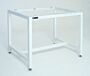 Twin chamber glove box support stand in powder-coated steel with levelling feet, Series 500  |  1684-75 displayed