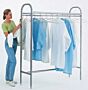 These Garment Storage Racks provide a clean, convenient way to keep your cleanroom garments clean and organized  |  9602-75A displayed