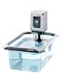 CORIO™ C Open Heating Bath Circulators include a liquid temperature control/pump unit and a transparent polycarbonate, open-bath tank  |  2541-06 displayed