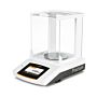 Practum Analytical Balance with a 120 g weighing capacity, 0.1 mg readability, manual draft shield and accurate leveling; 220 g weighing capacity available  |  5701-18 displayed