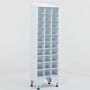 Polypropylene Bootie Racks Includes 30 Slots for bootie storage and dispensing | 9600-55A displayed