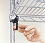 Super Adjustable Super Erecta Wire Shelves are made of stainless steel  |  1701-83 displayed