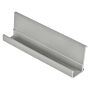 White plastic shelf marker for InterMetro carts and shelving  |  1302-52 displayed