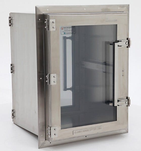 Reduces contamination by providing a clean way to transfer equipment