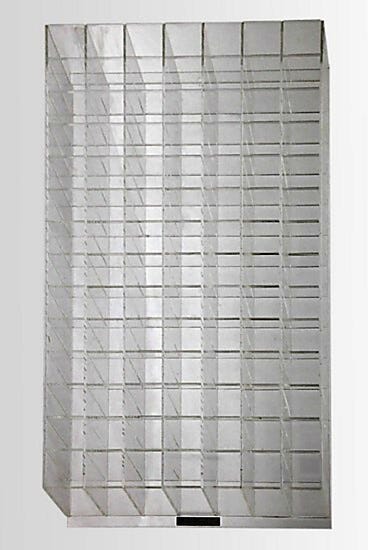 ValuLine® acrylic 98 compartment Safety Glasses holder  |  4951-05A displayed