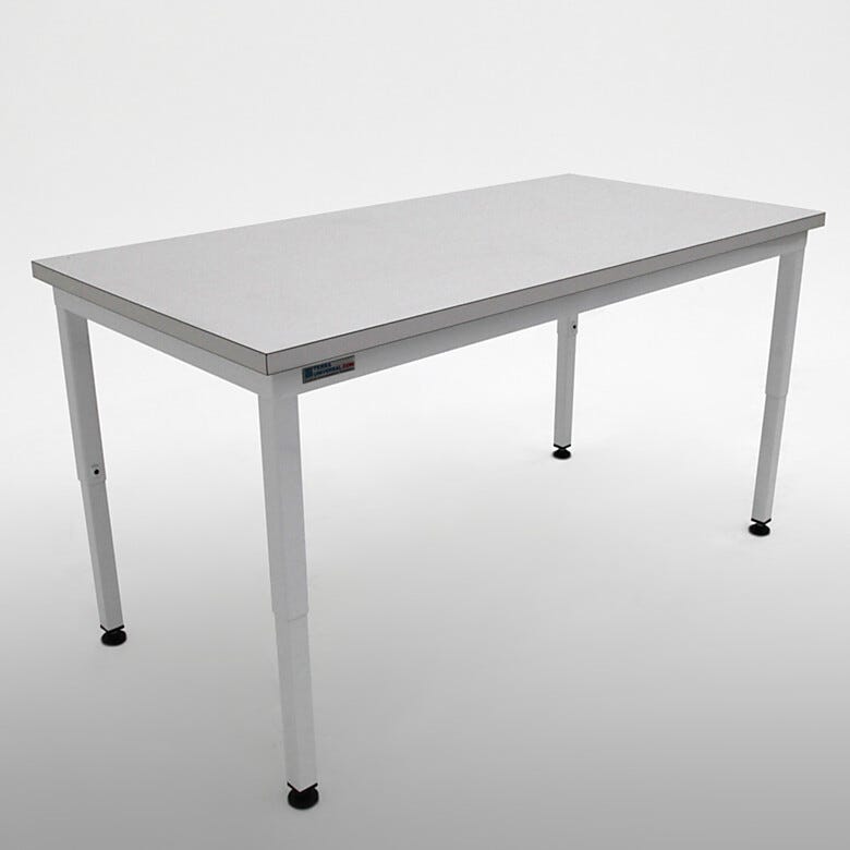 Cleanroom-compliant construction with sealed laminate, powder-coated base  |  1722-00 displayed