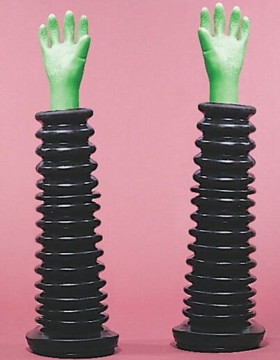 Neoprene accordion sleeves with nitrile gloves  |  1689-47 displayed