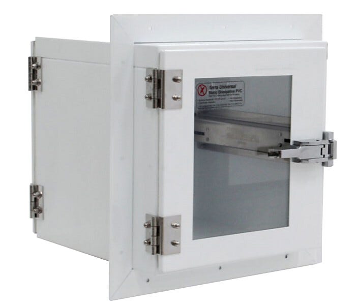 Reduces contamination by providing a clean way to transfer equipment | 1991-00D displayed