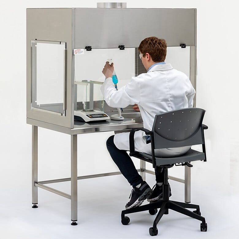 Features a ventilated enclosure that provides effective contaminant capture and removal | 1675-56A-36 displayed