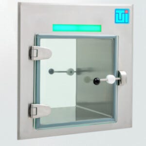 Smart® BioSafe® CleanMount® Pass-Through Chambers with Frameless Glass Doors
