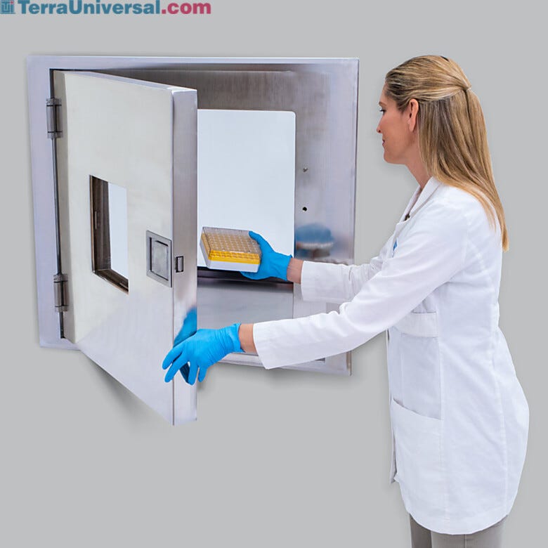 Smart Pass-through door rated with UL 10B for 90 minutes | 2635-10B-2-316-FR displayed