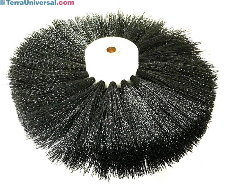 Shoe cleaner rotary fiber brush  |  1784-06 displayed