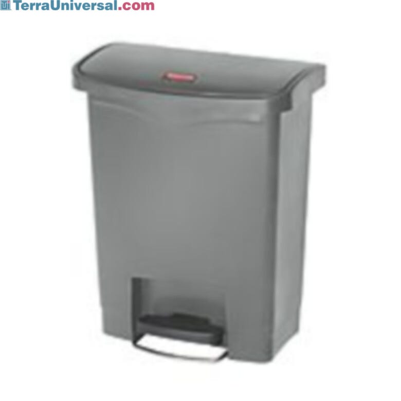 18 Gal. Gray Step-On Container  |  1457-14A displayed