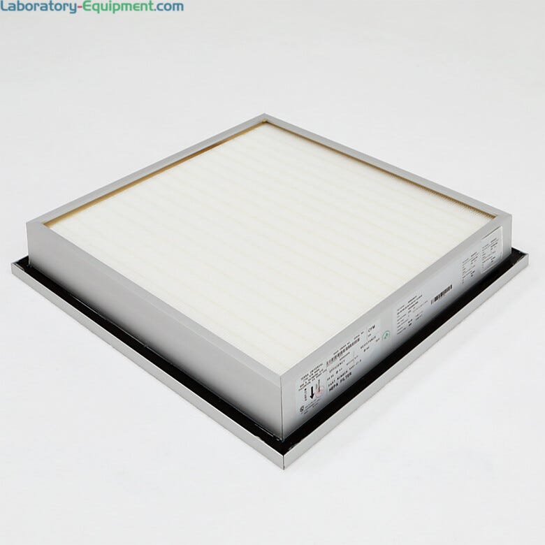 2’x2’ Replacement filter for Roomside Replaceable (RSR) Fan Filter Unit (FFU); inside view shown (downward airflow direction)  |  6601-27-R displayed