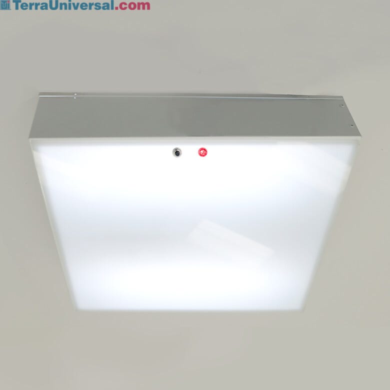 2' x 2' Cleanroom LED light panel with emergency battery back-up in case of power failure | 3800-48 displayed