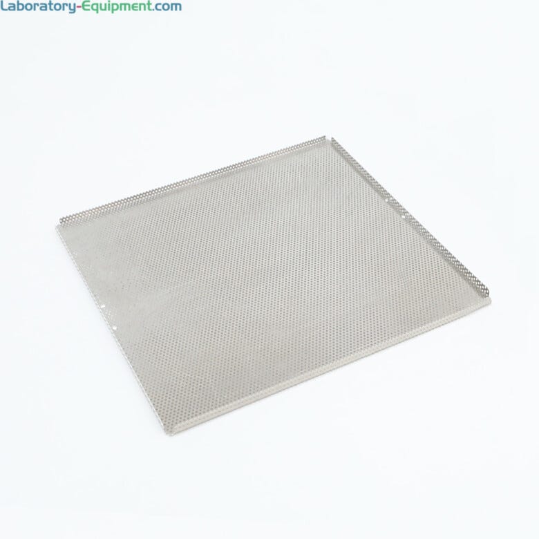 2’x2’ perforated 304 stainless steel, 12 gauge screen for room-side-replaceable fan filter unit  |  6601-62 displayed