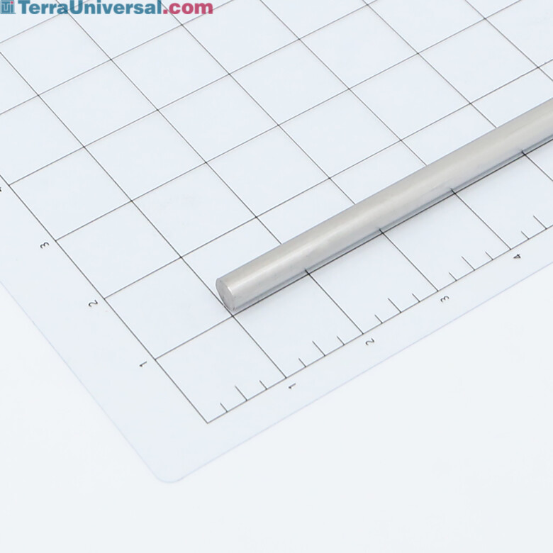 Terra's 304 stainless steel rods available in 10' or 12' of various diamter.