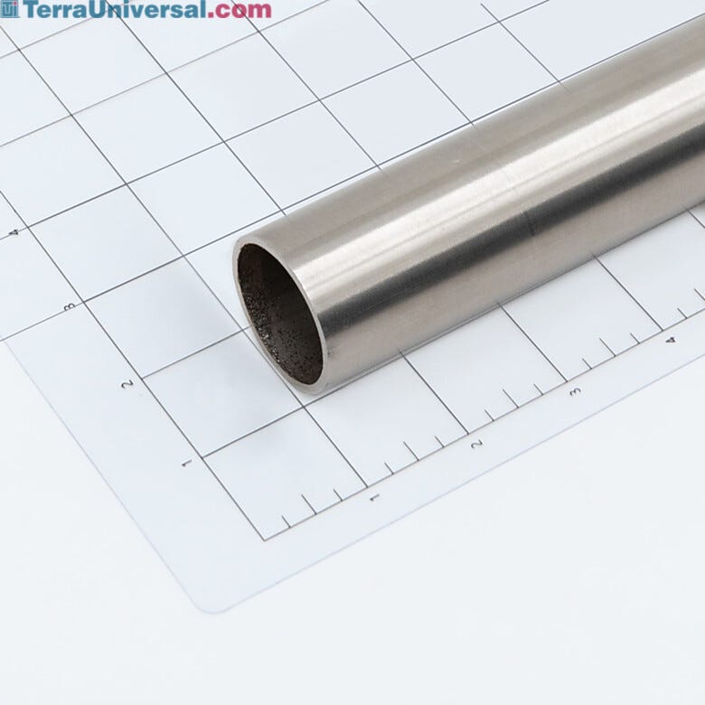 Terra offers 304 stainless steel tubing in various thickness and size, standard 20' length.  |  3056-PP-02 displayed