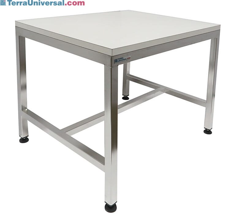 Stainless steel laminate top for series 600 glove box. | 9670-02 displayed