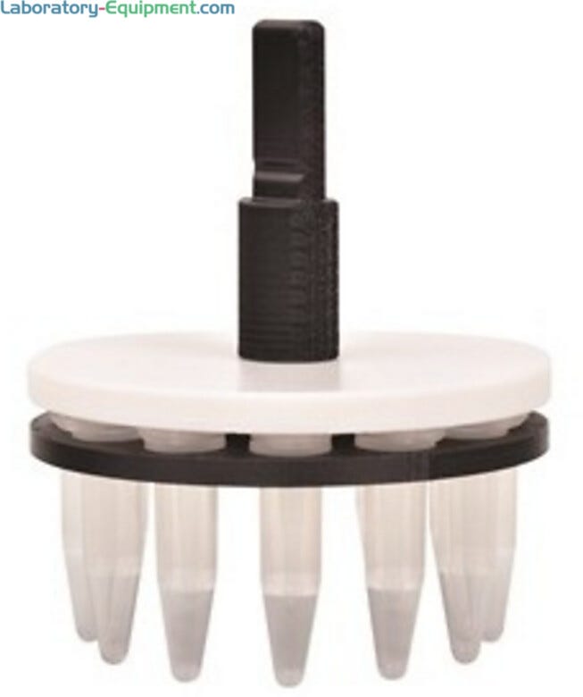 #451 holds 8 tubes (1.5ml polypropylene, Eppendorf tubes) | 5323-48 displayed