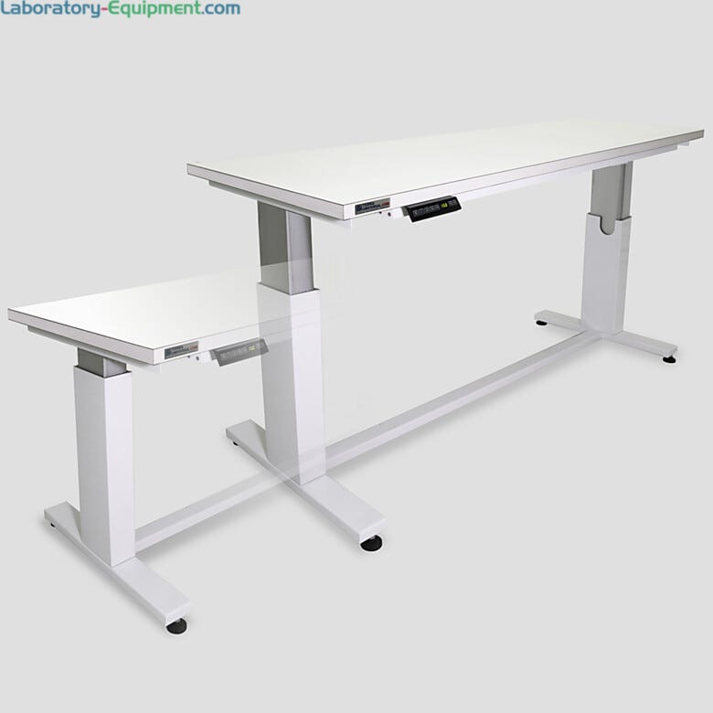 Sealed laminate top design is compatible with Class 100/ISO 5 cleanrooms  |  1722-00-E  |  1728-00-E displayed