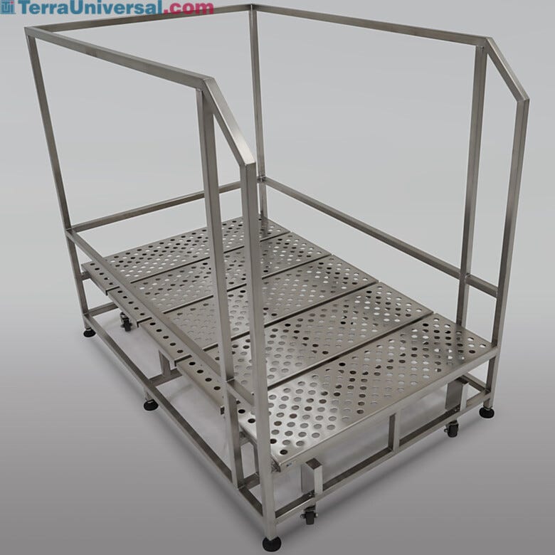 Single-step mobile platform with 36
