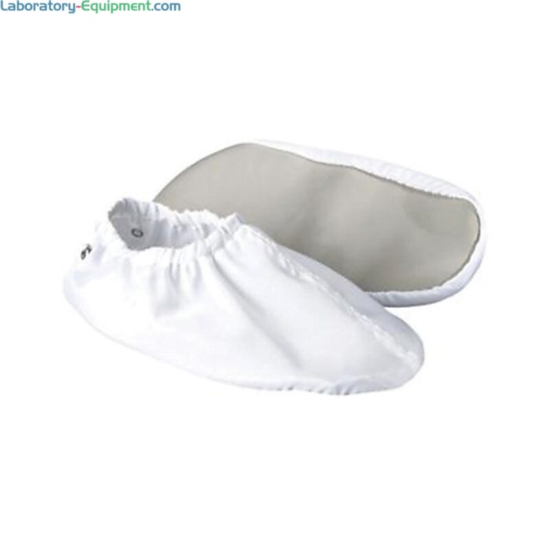 Uniform Technology offers white or light blue reusable shoe covers at an affordable price  |  4953-57A displayed