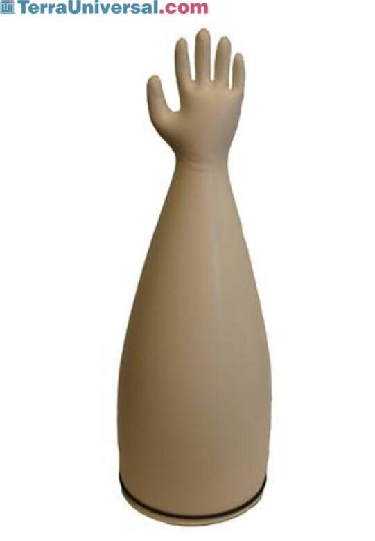 Provides quick and easy glove replacement while leaving the sleeves attached to the glove box.  |  1671-07 displayed