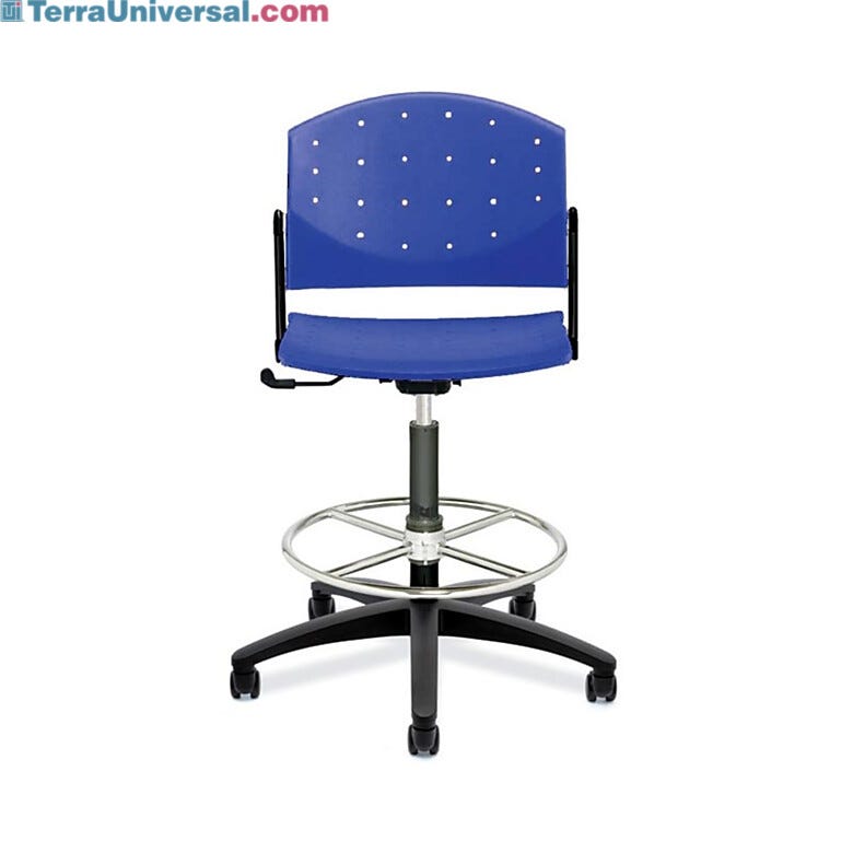 Eddy Laboratory Chairs by Dauphin are designed to be versatile, equally compatible with industrial or manufacturing settings as well as laboratory facilities | 1013-57 displayed