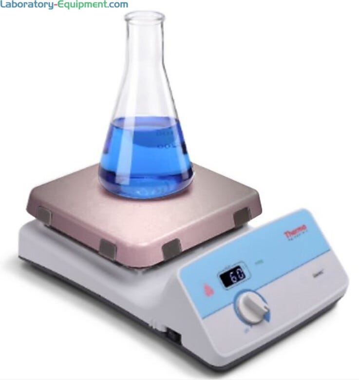 Cimarec hot plates designed with ceramic top to supply maximum heat transfer evenly | 4000-86A displayed