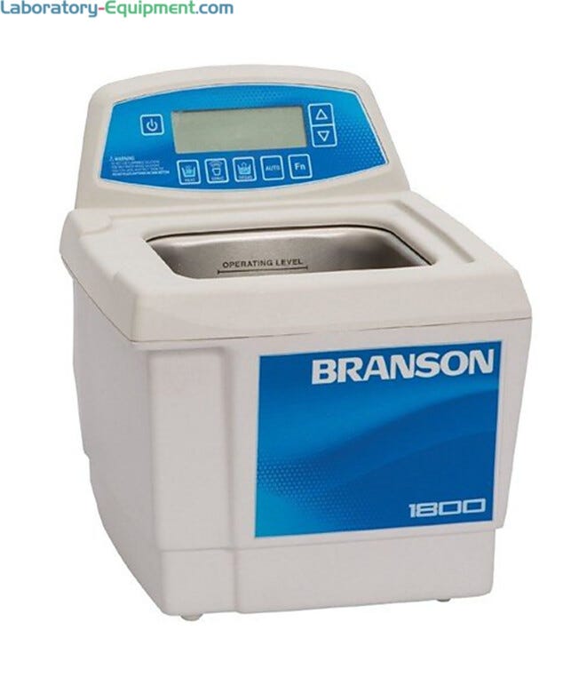 Heated ultrasonic cleaner. Product details may differ.  |  2631-00A displayed