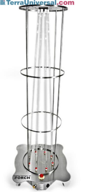 Ideal for use in labs, hospital rooms and in spaces requiring UV disinfection | 2100-41 displayed