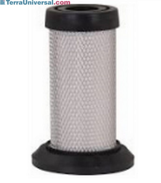 Removes particles and liquid vapors from the feed line | 2700-15 displayed