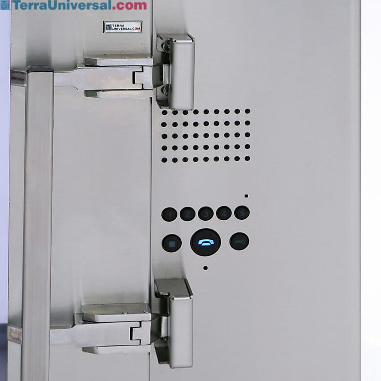 Smart Pass-Through Intercom option allows clear through-wall communication - easy to operate by glove personnel | 2635-89 displayed