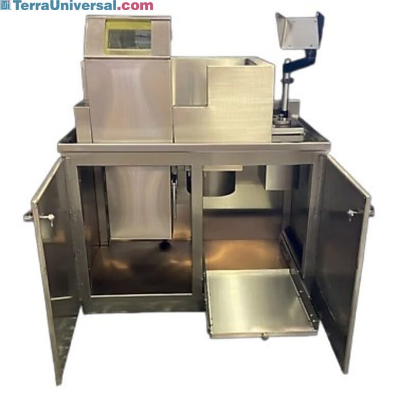 Customizable cabinet workstations with lead-lining for radiopharmaceutical dose calibration and endlessly configurable options  |  5609-01 displayed