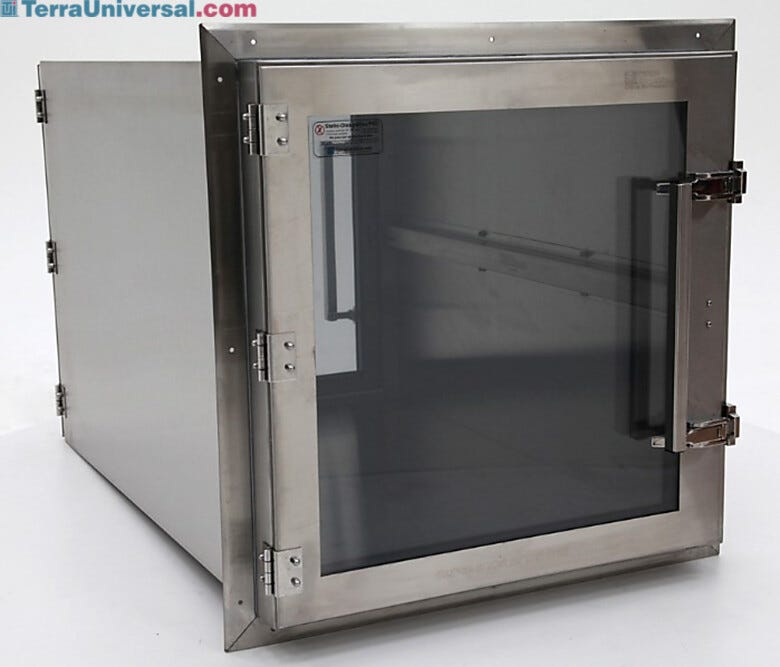 Reduces contamination by providing a clean way to transfer equipment | 1992-15D displayed
