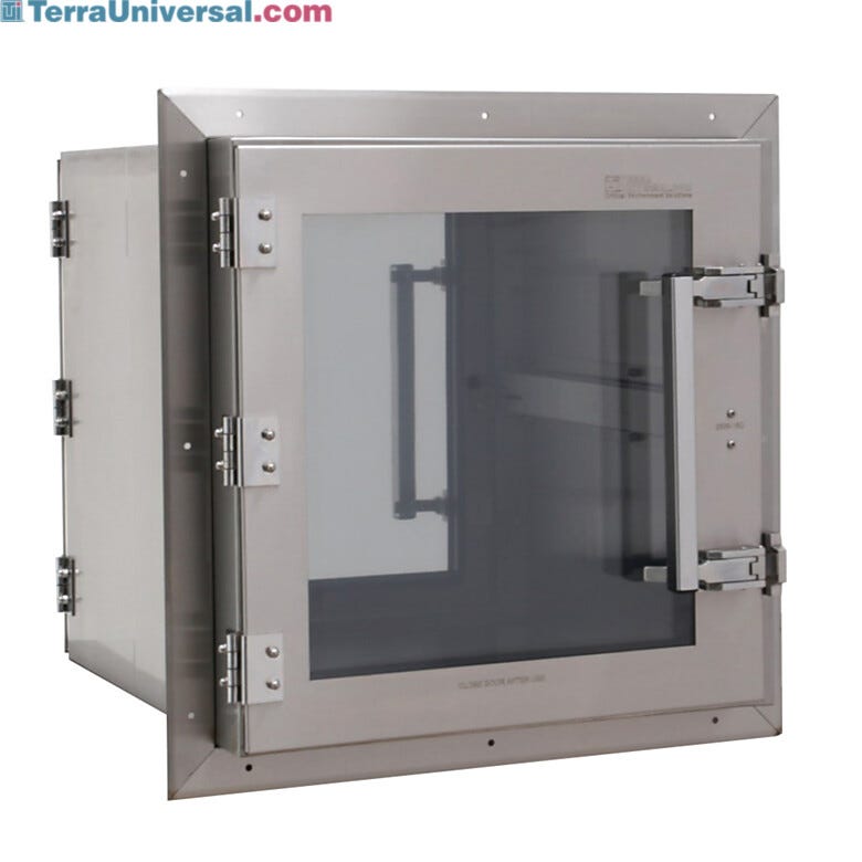 Simplifies contamination-free transfer of materials between classified spaces. | 2636-18D-2 displayed