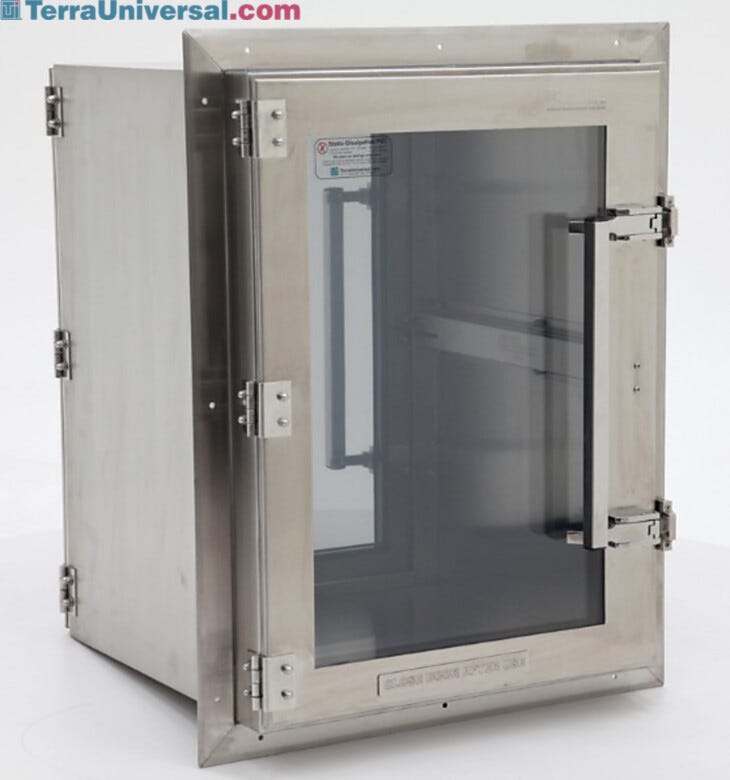 Reduces contamination by providing a clean way to transfer equipment