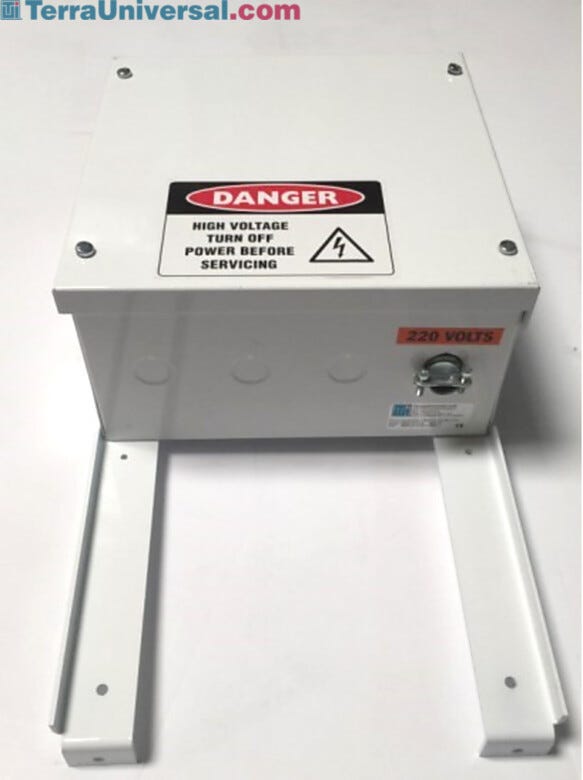 Provides a single power connection point for up to 5 Duplex Outlets | 6600-27-220 displayed