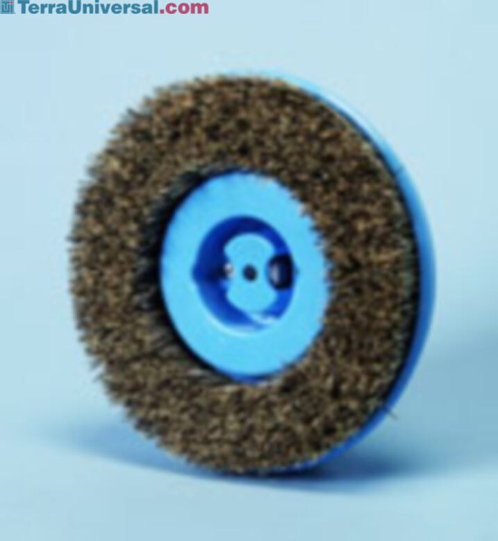 Lower Rotary Fiber Brush for Motorized Shoe Cleaner | 1784-07 displayed