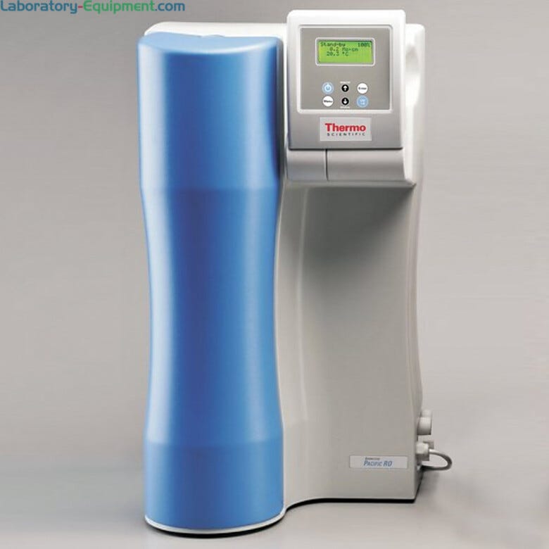 Modular and economical Barnstead Pacific RO Water Purification System by Thermo Fisher Scientific in five permeate flows for effective reverse osmosis | 1729-19 displayed
